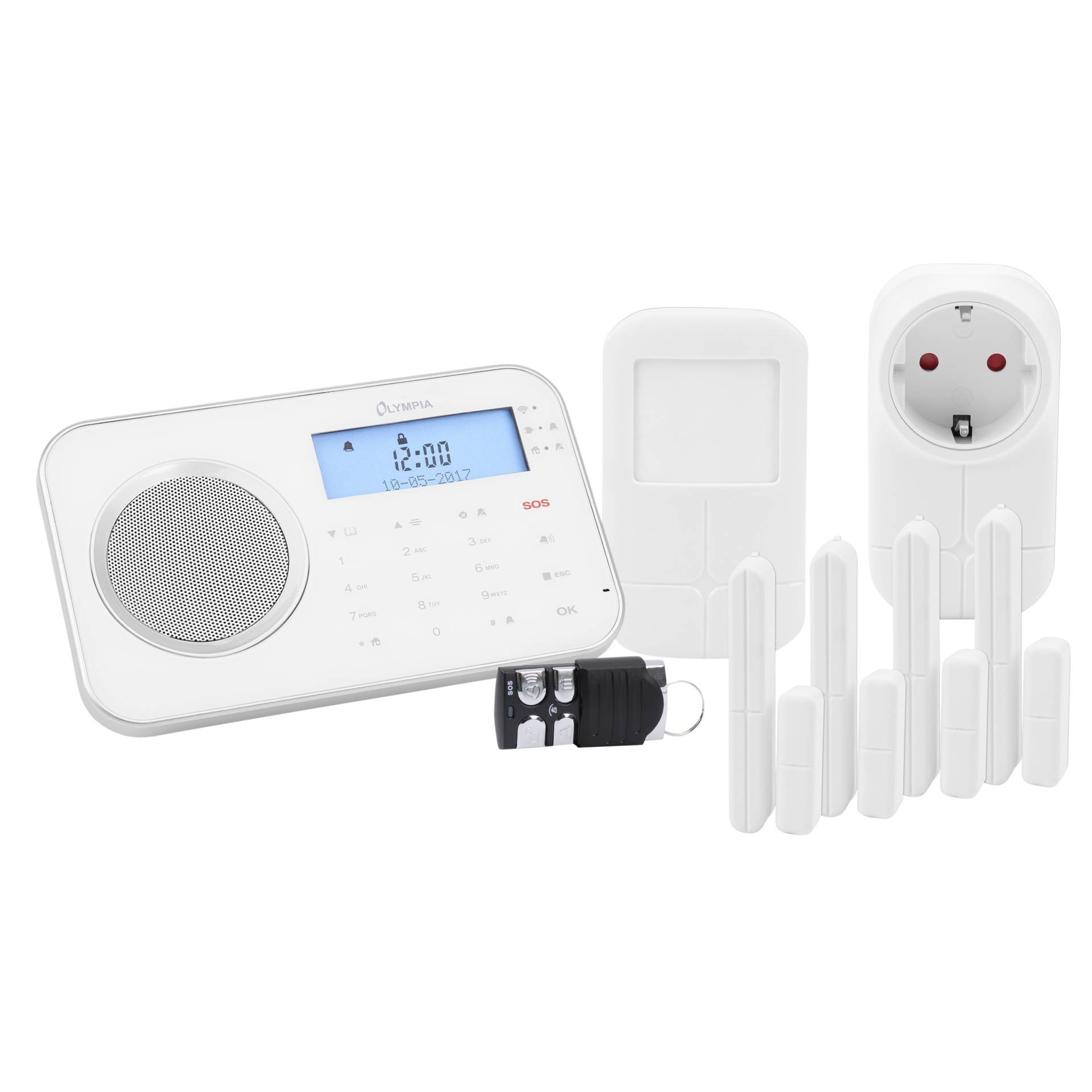 Olympia ProHome 8762 Funk-Alarmanlage mit WLAN/GSM
