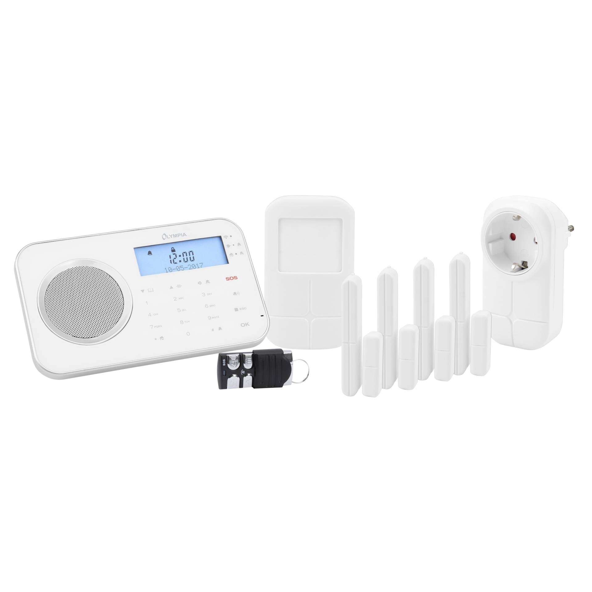 Olympia ProHome 8762 Funk-Alarmanlage mit WLAN/GSM
