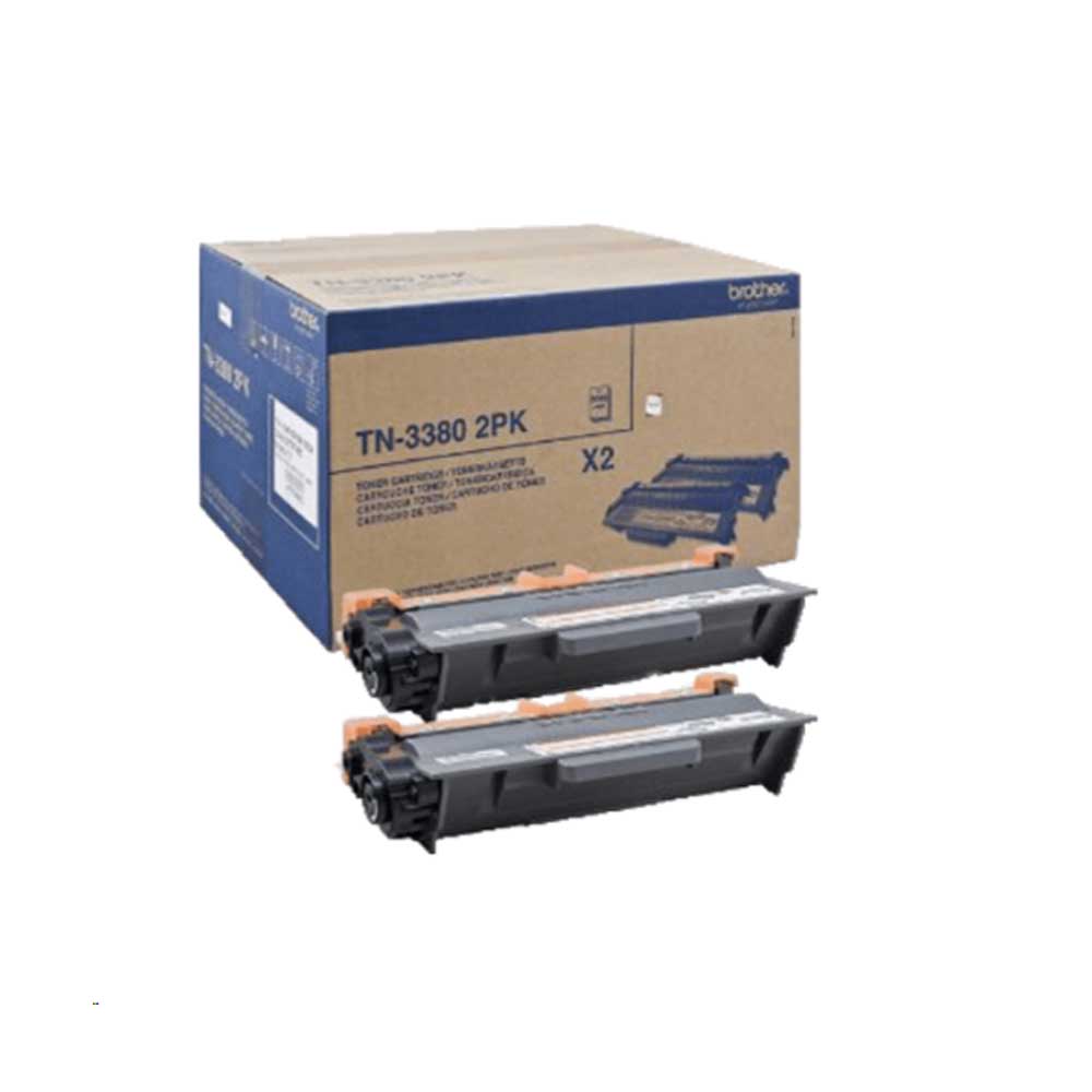 Brother TN-3380TWIN XL Doppelpack Toner schwarz