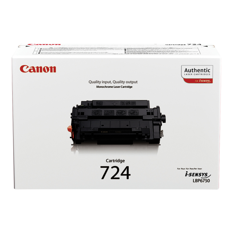 Canon 724 Toner schwarz