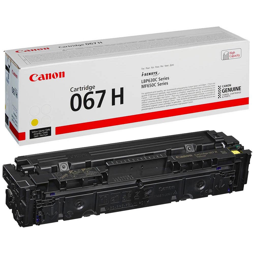Canon 067H Toner gelb
