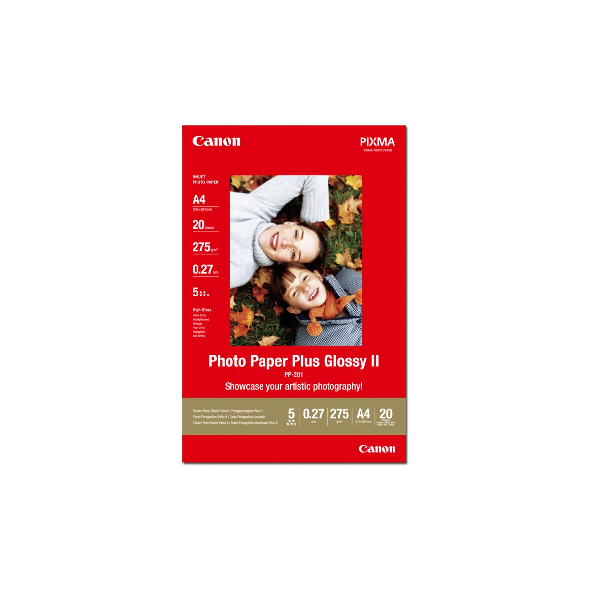 Canon PP-201 Fotopapier A4 20 Blatt