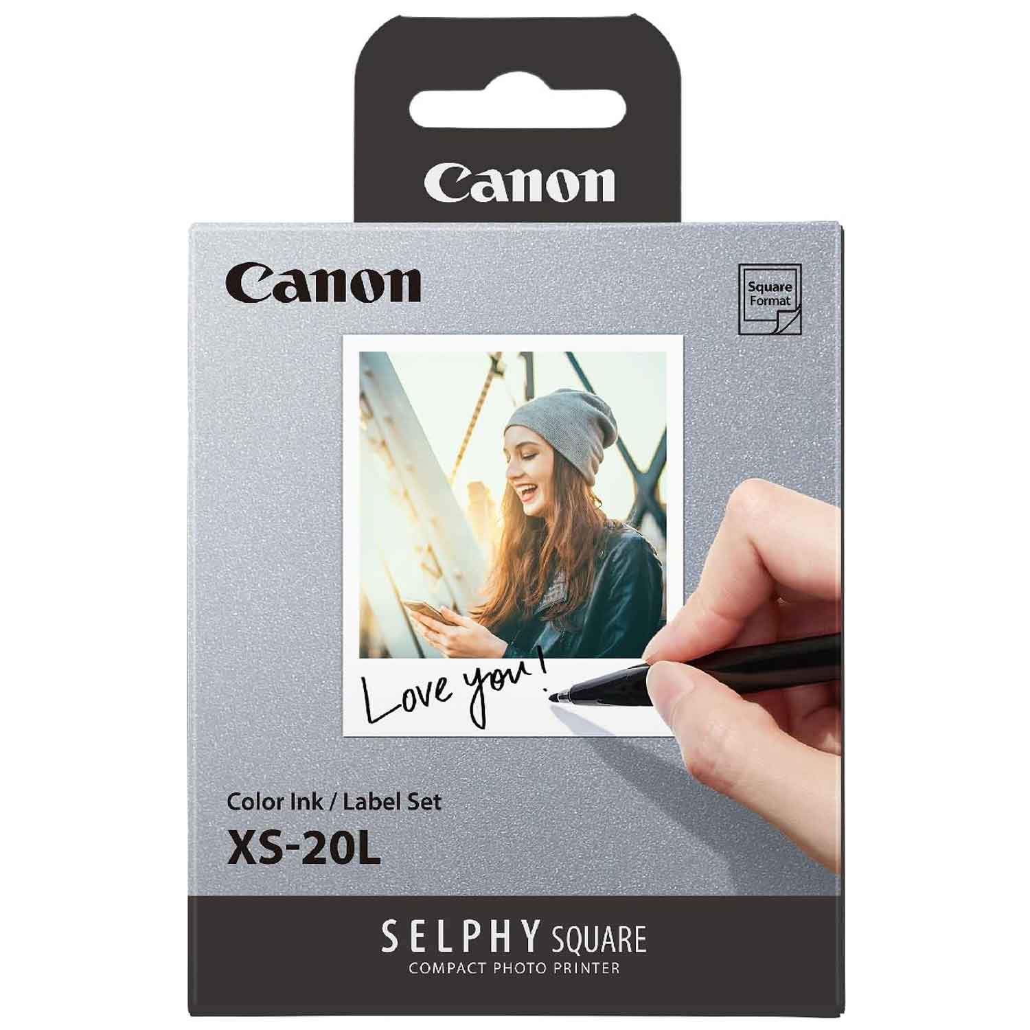 Canon XS-20L Farbband/Papierset für SELPHY Square QX10