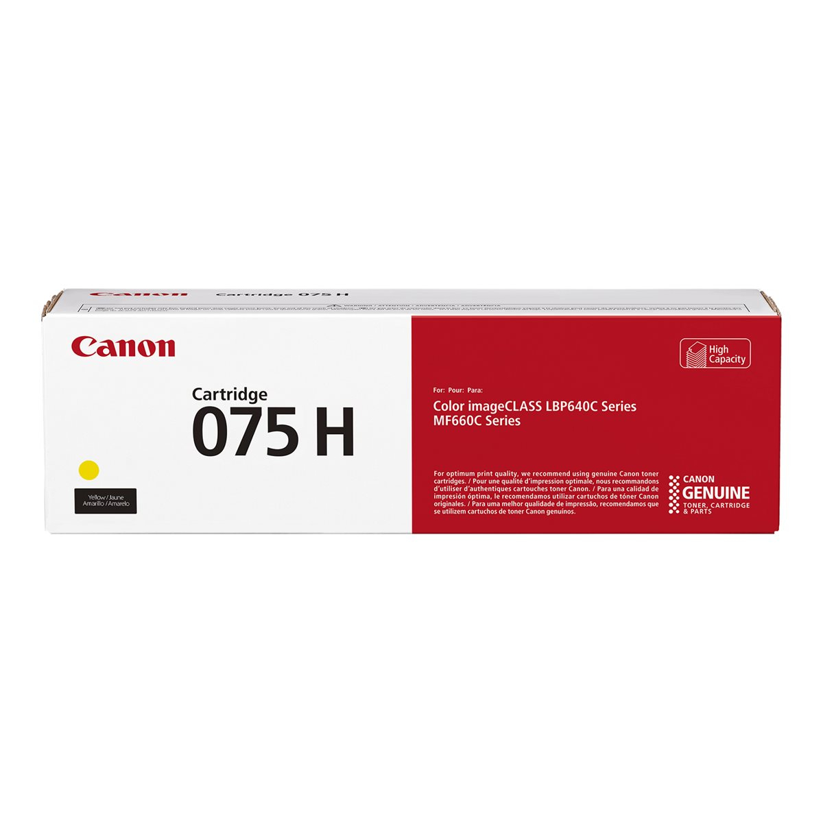 Canon 075H Toner gelb