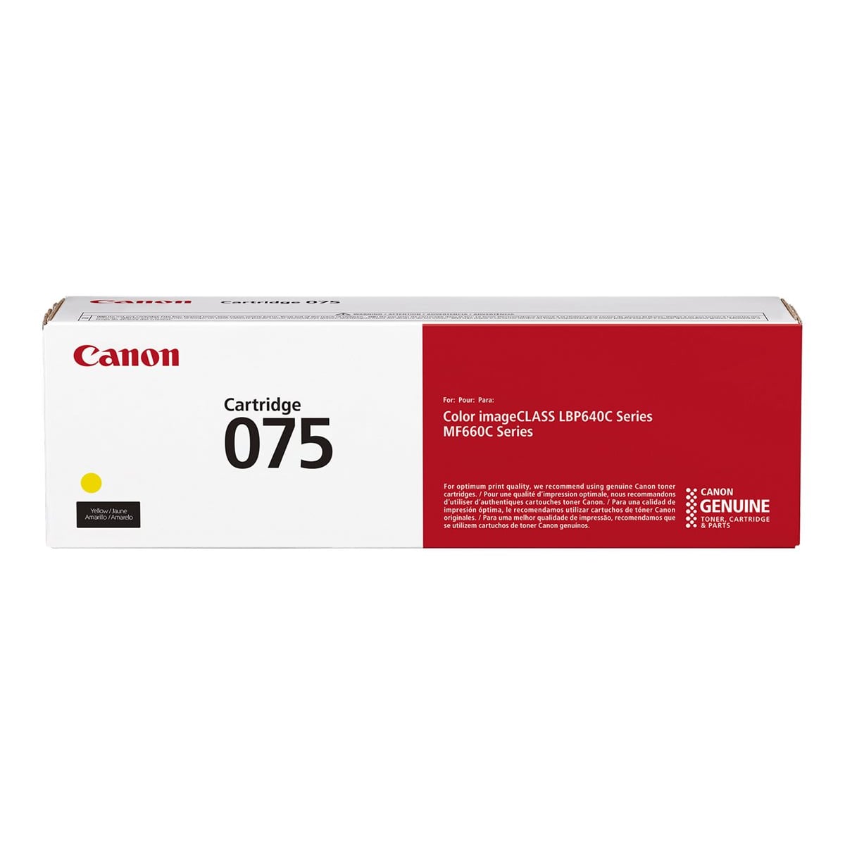 Canon 075 Toner gelb