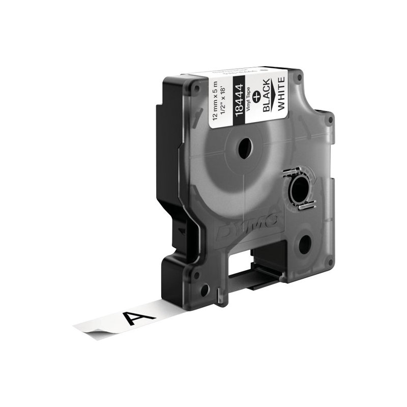 Dymo 18444 Schriftband schwarz/weiß