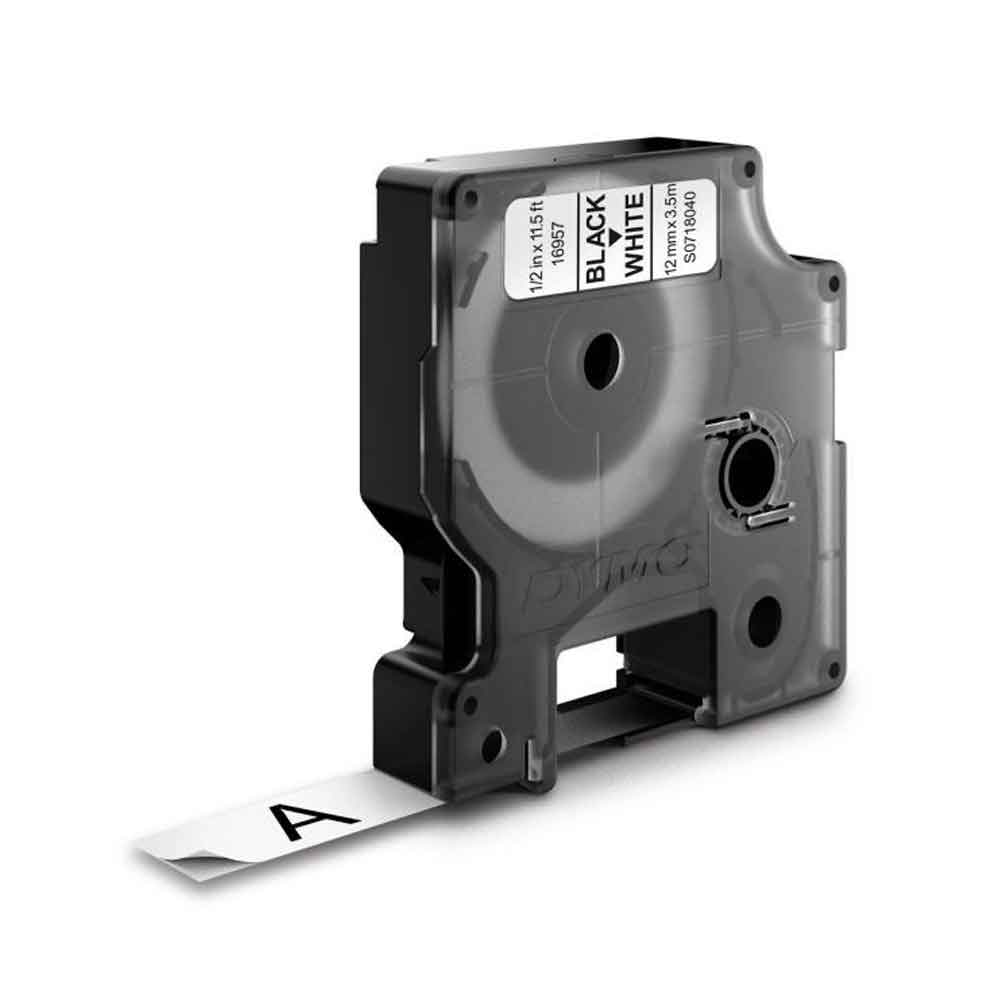 Dymo 16957 Schriftband schwarz/weiß