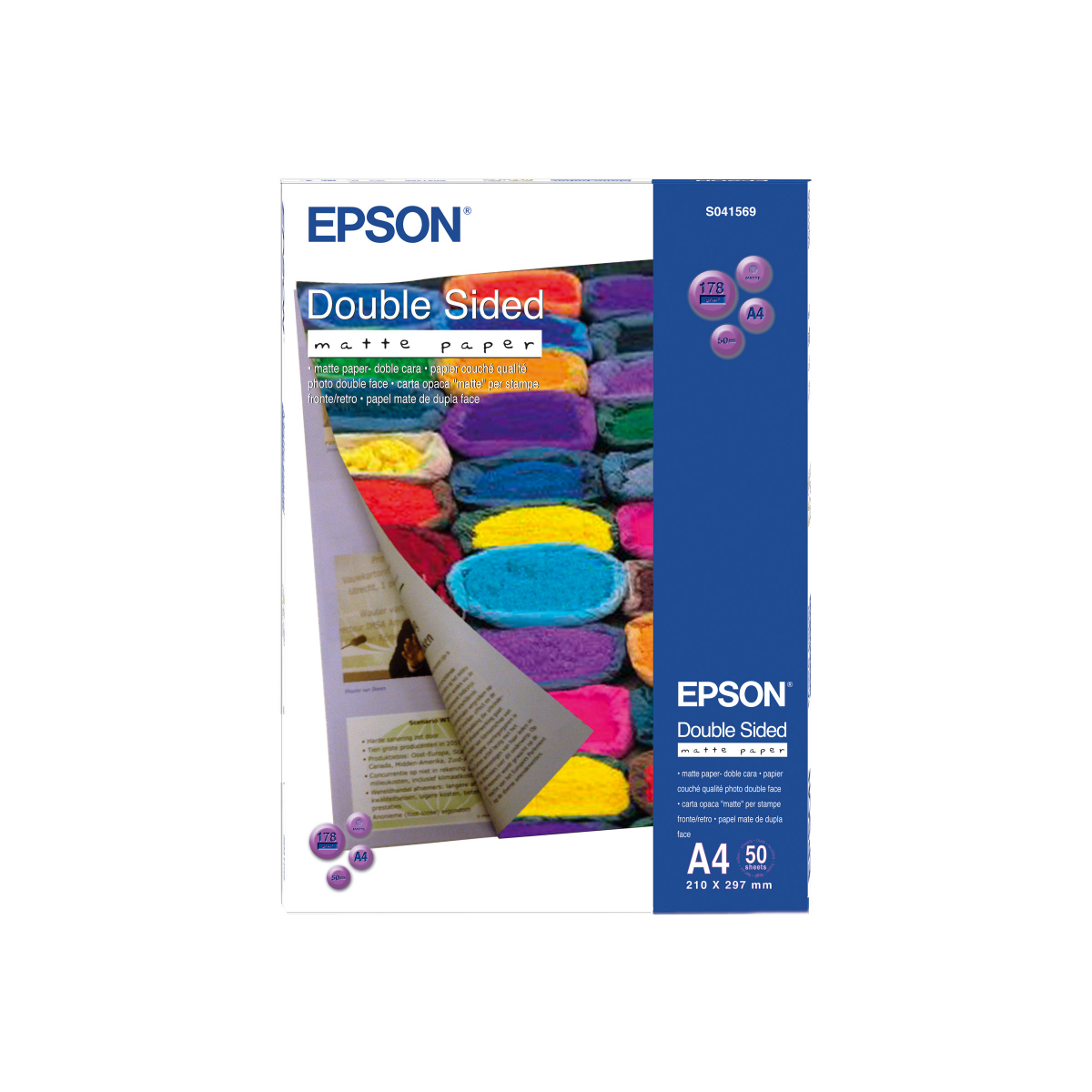 Epson Matte Paper Heavyweight Fotopapier (50 Blatt)