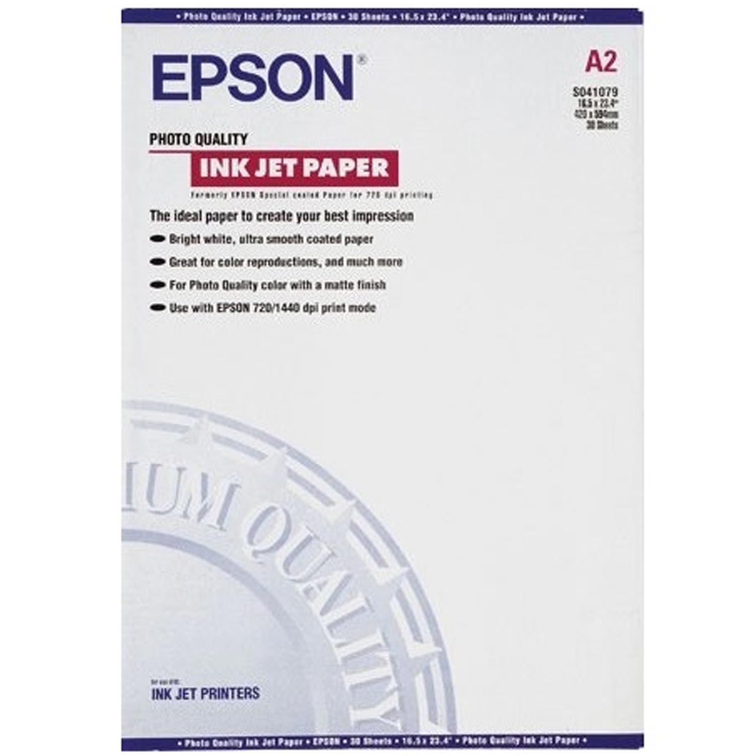 Epson C13S041079 A2 Fotopapier 30 Blatt