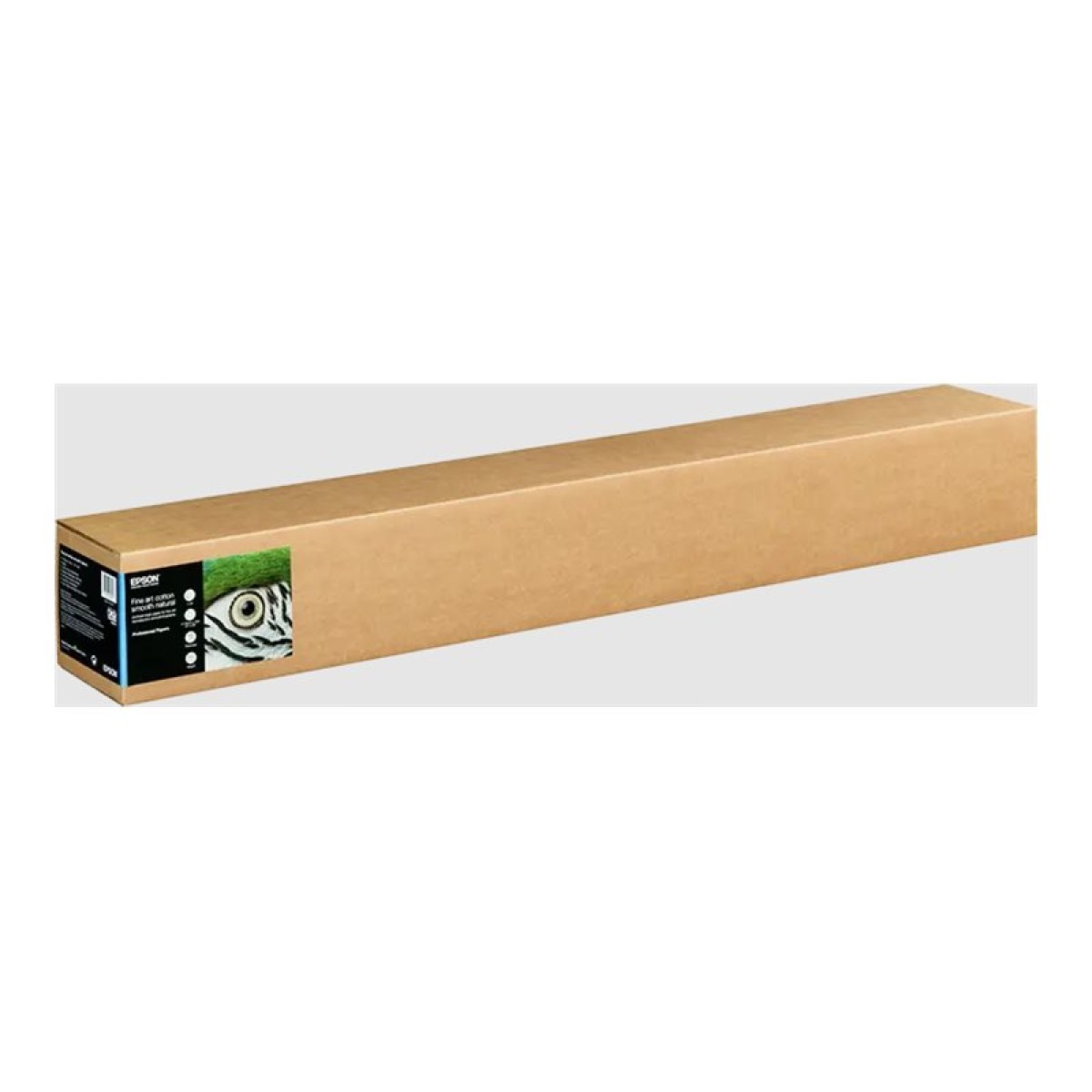 Epson Fine Art II Baumwollpapier glatt matt 490 Mikron Rolle 111,8 cm x 15 m natural white