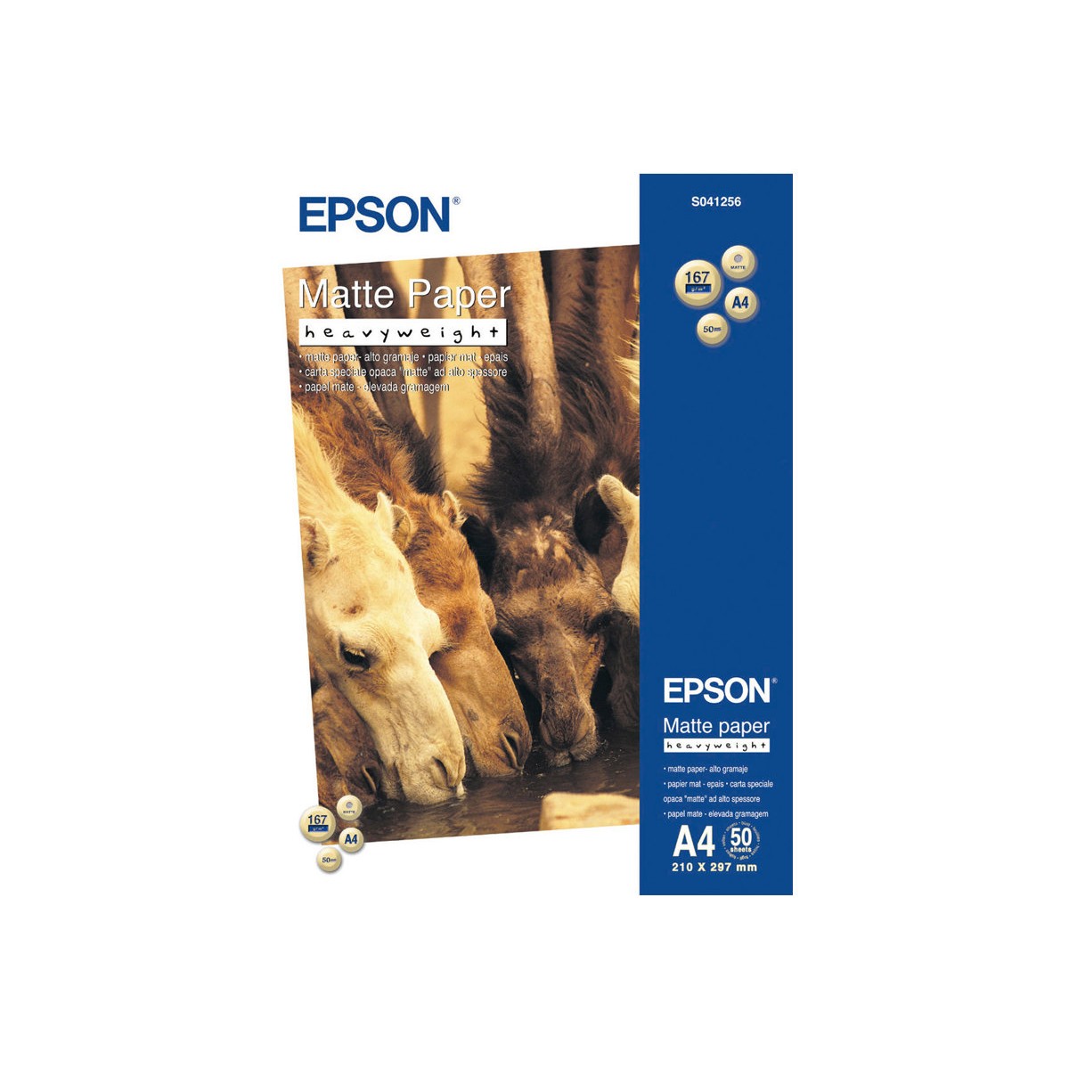 Epson Matte Heavyweight A4 167g/m² Inkjet-Papier 50 Blatt