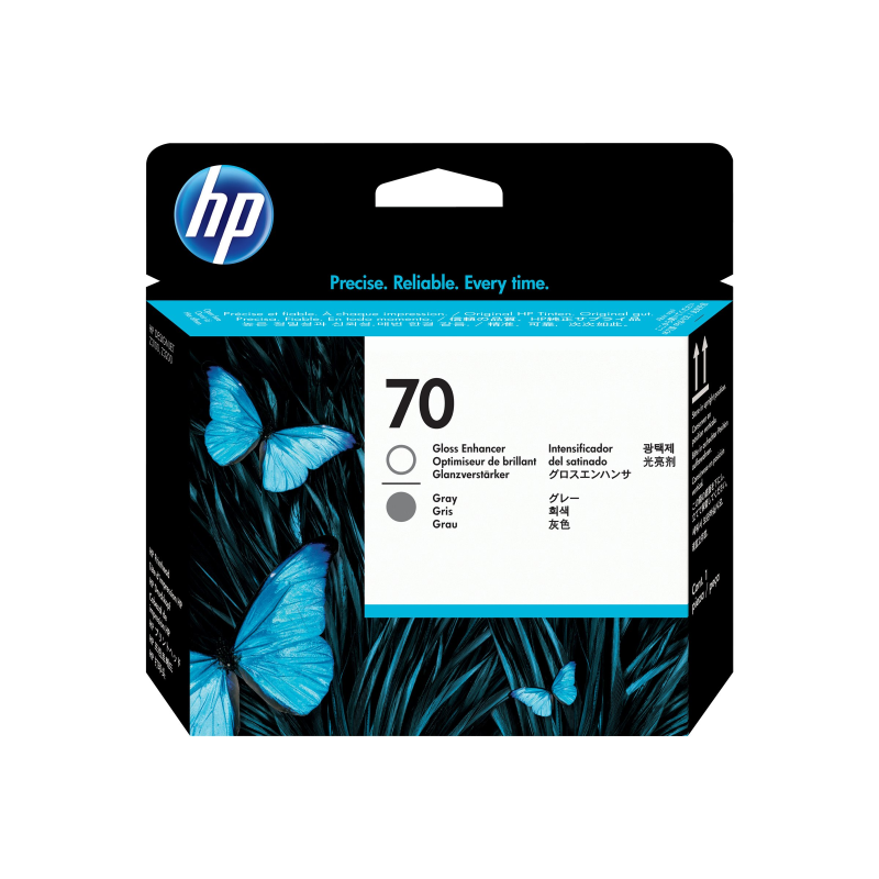 HP 70 Druckkopf grau gloss