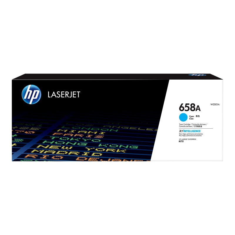 HP 658A Toner cyan