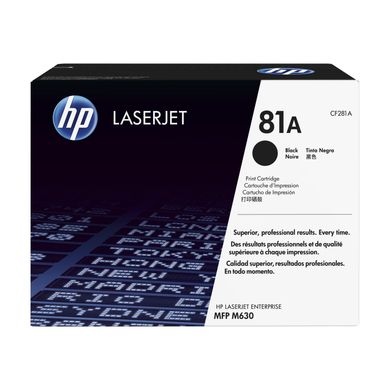 HP No.81A Toner schwarz