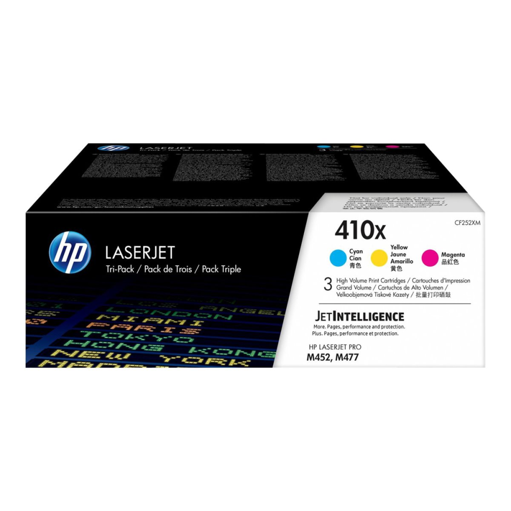 HP No.410X Toner farbig 3er-Pack