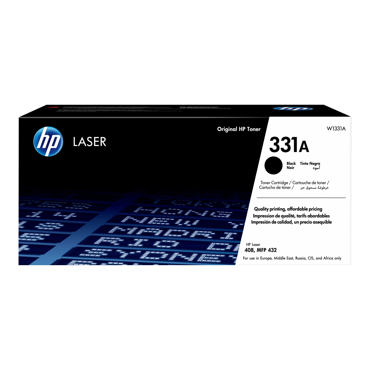 HP 331A Toner schwarz