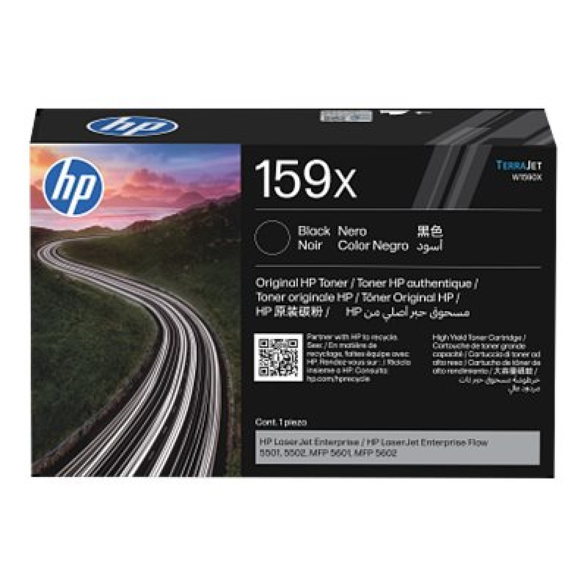 HP 159X Toner schwarz