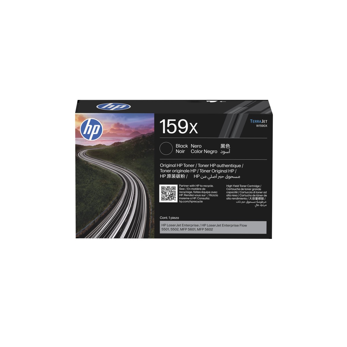 HP 159X Toner schwarz