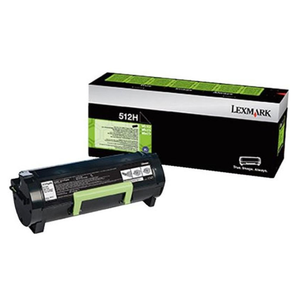 Lexmark 512H Toner schwarz