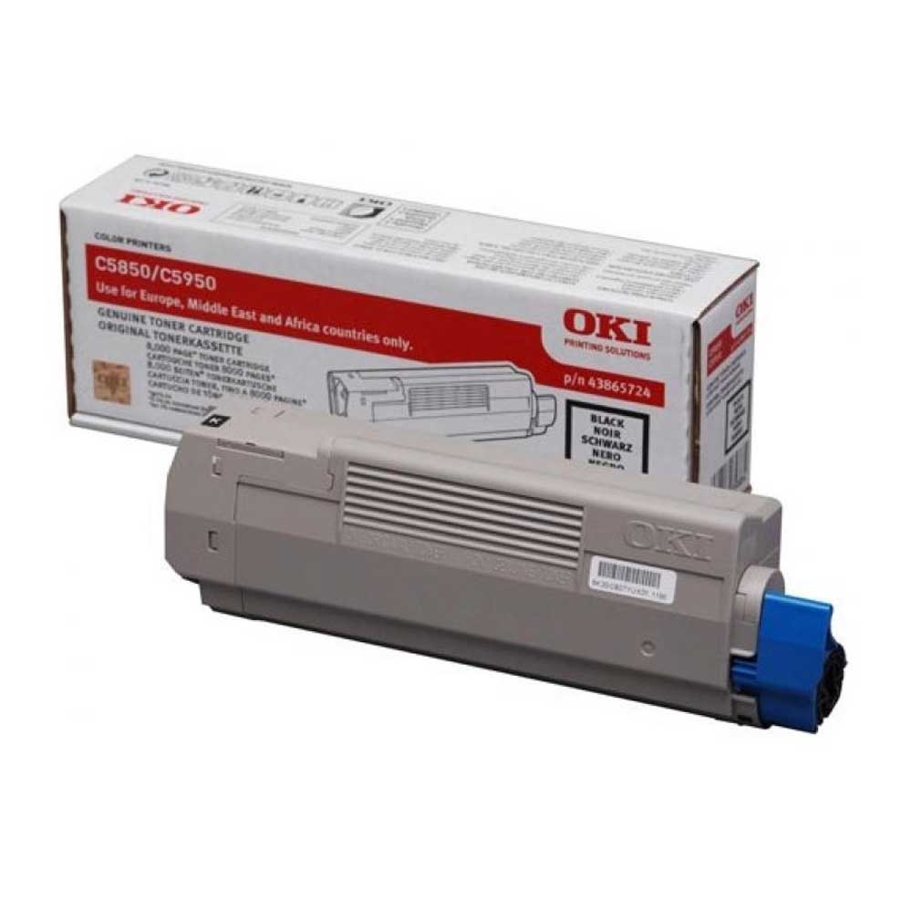 Oki C 5850 Toner schwarz