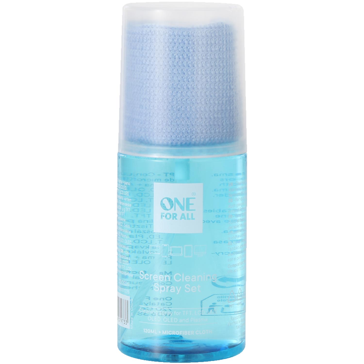 One For All CS4012 Bildschirmreinigungsspray-Set 120ml
