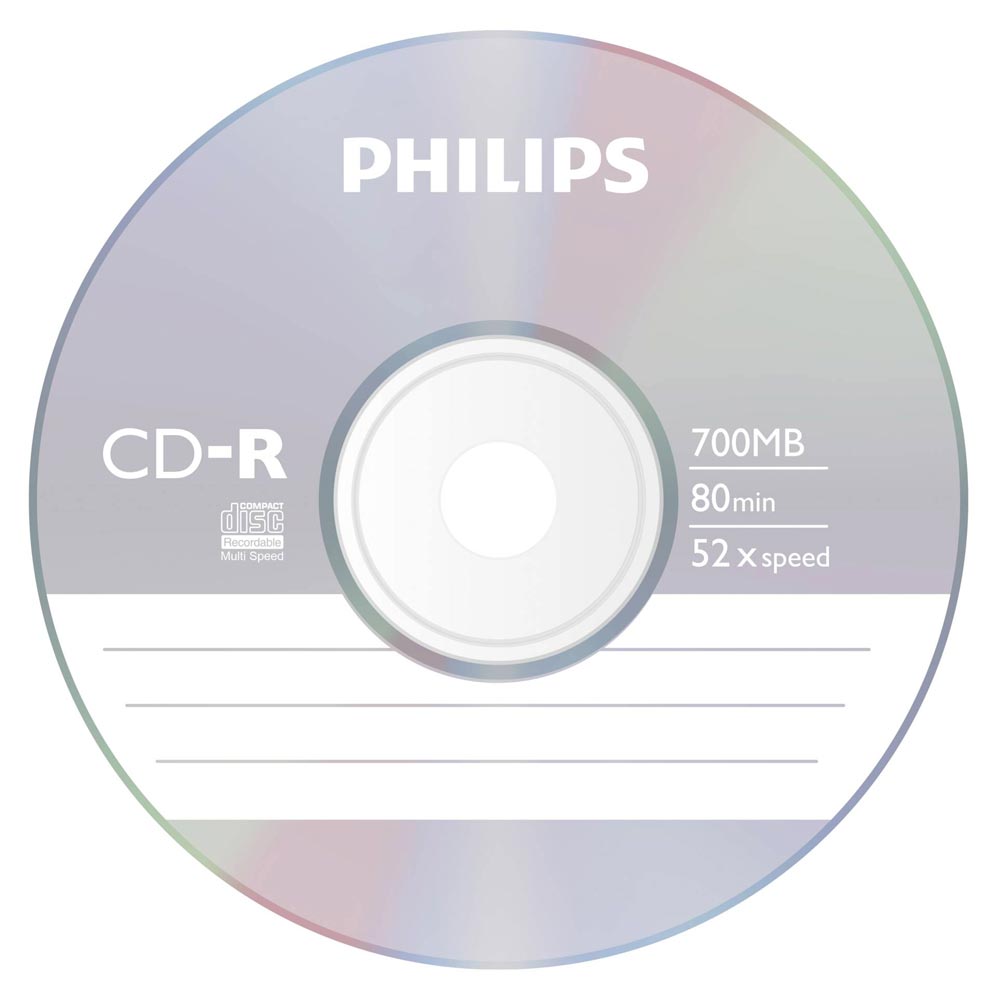 Philips CD-R Rohlinge 700MB 52x 25er Spindel