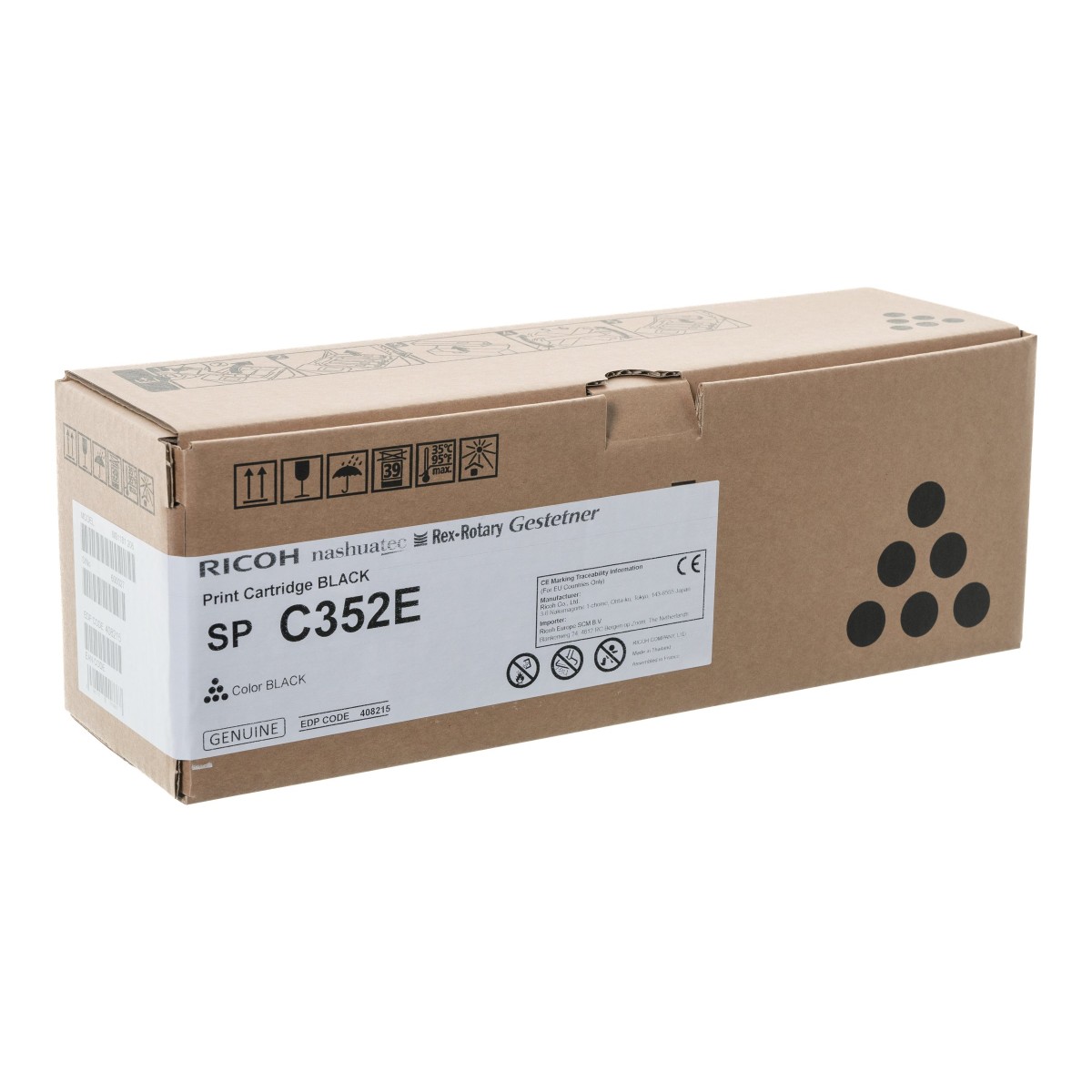 Ricoh SP C352E Toner schwarz