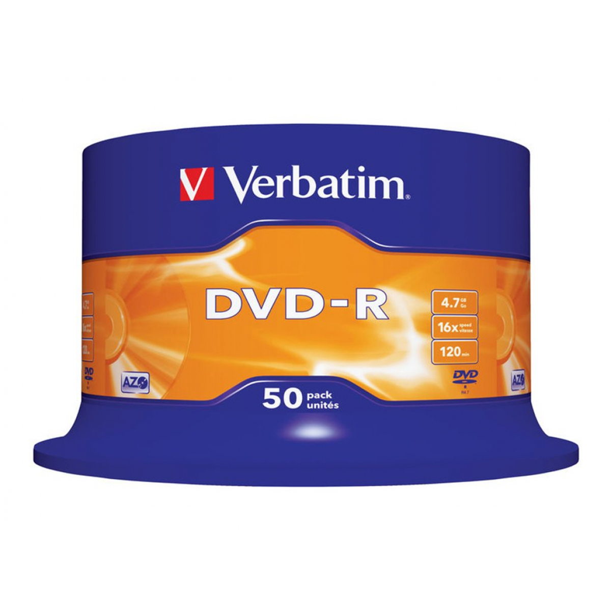 Verbatim DVD-R 4,7GB 50er-Pack Spindel