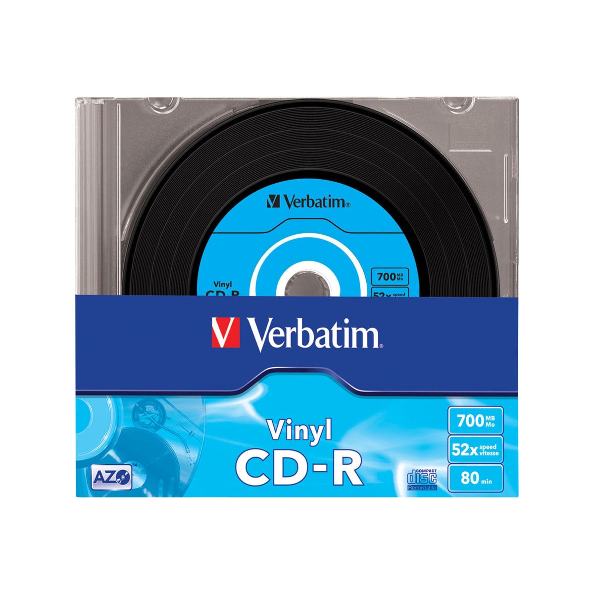 Verbatim CD-R AZO Vinyl 10er-Pack