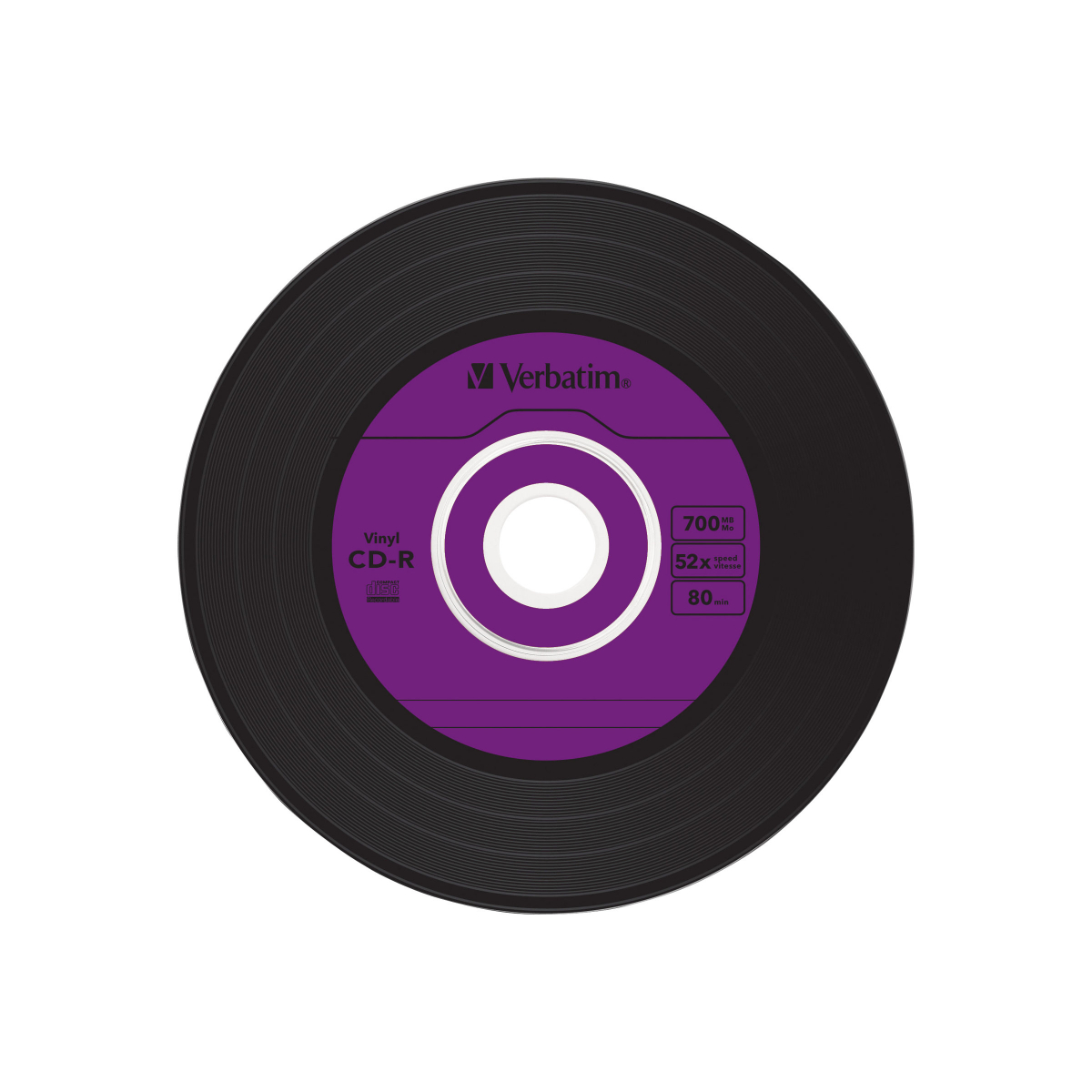 Verbatim CD-R AZO Vinyl 10er-Pack