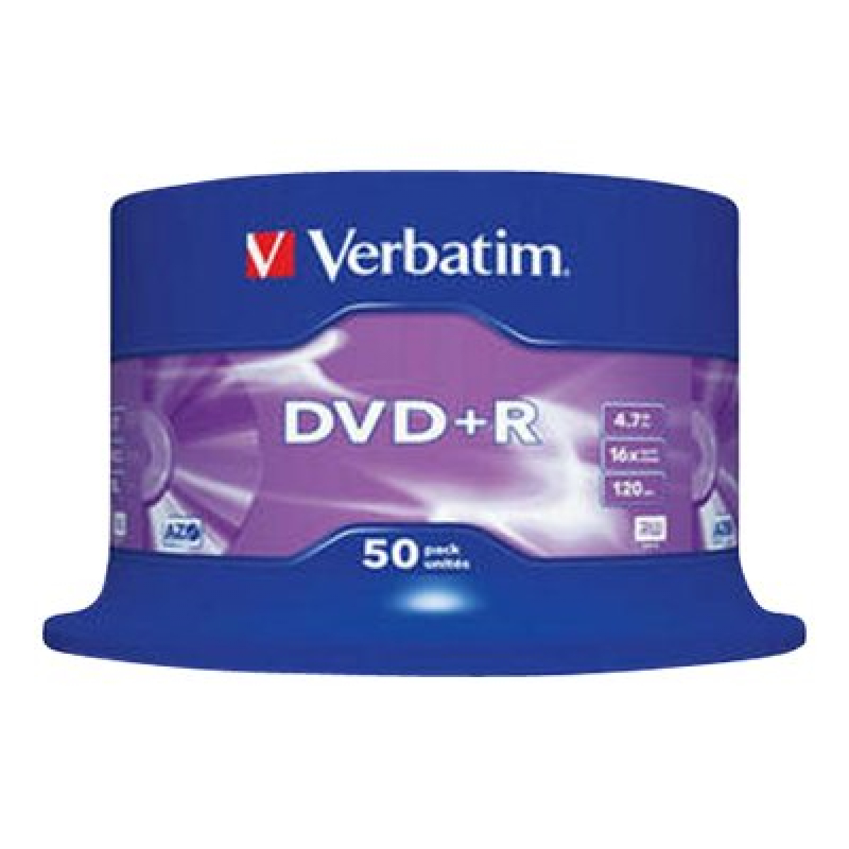 Verbatim DVD+R 4,7GB 50er-Pack
