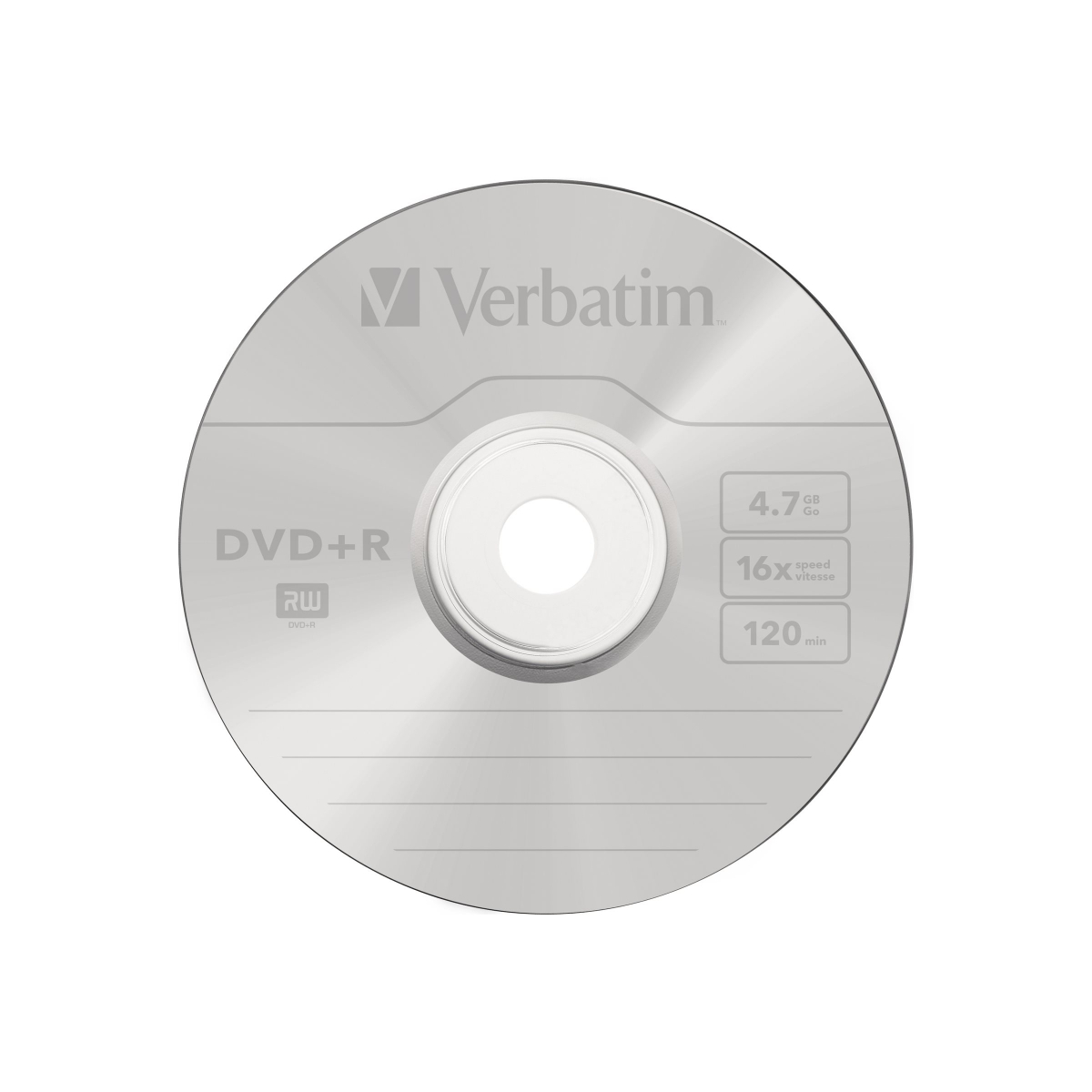 Verbatim DVD+R 4,7GB 50er-Pack