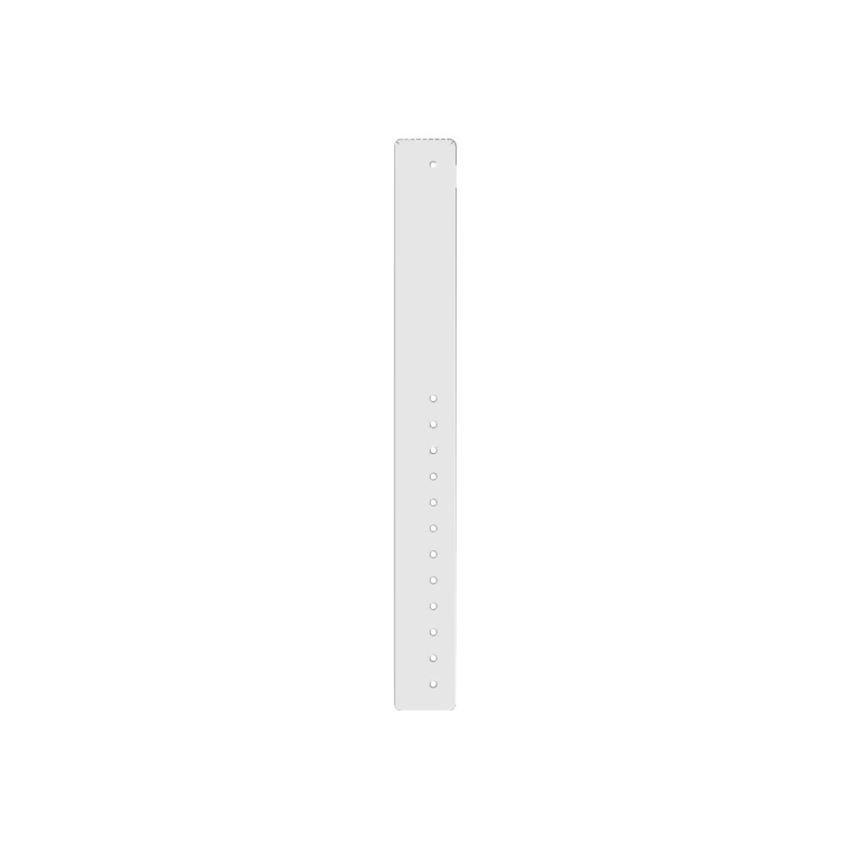 Zebra Z-Band QuickClip 30,16x279,4mm Armbänder 4 Kartuschen weiß