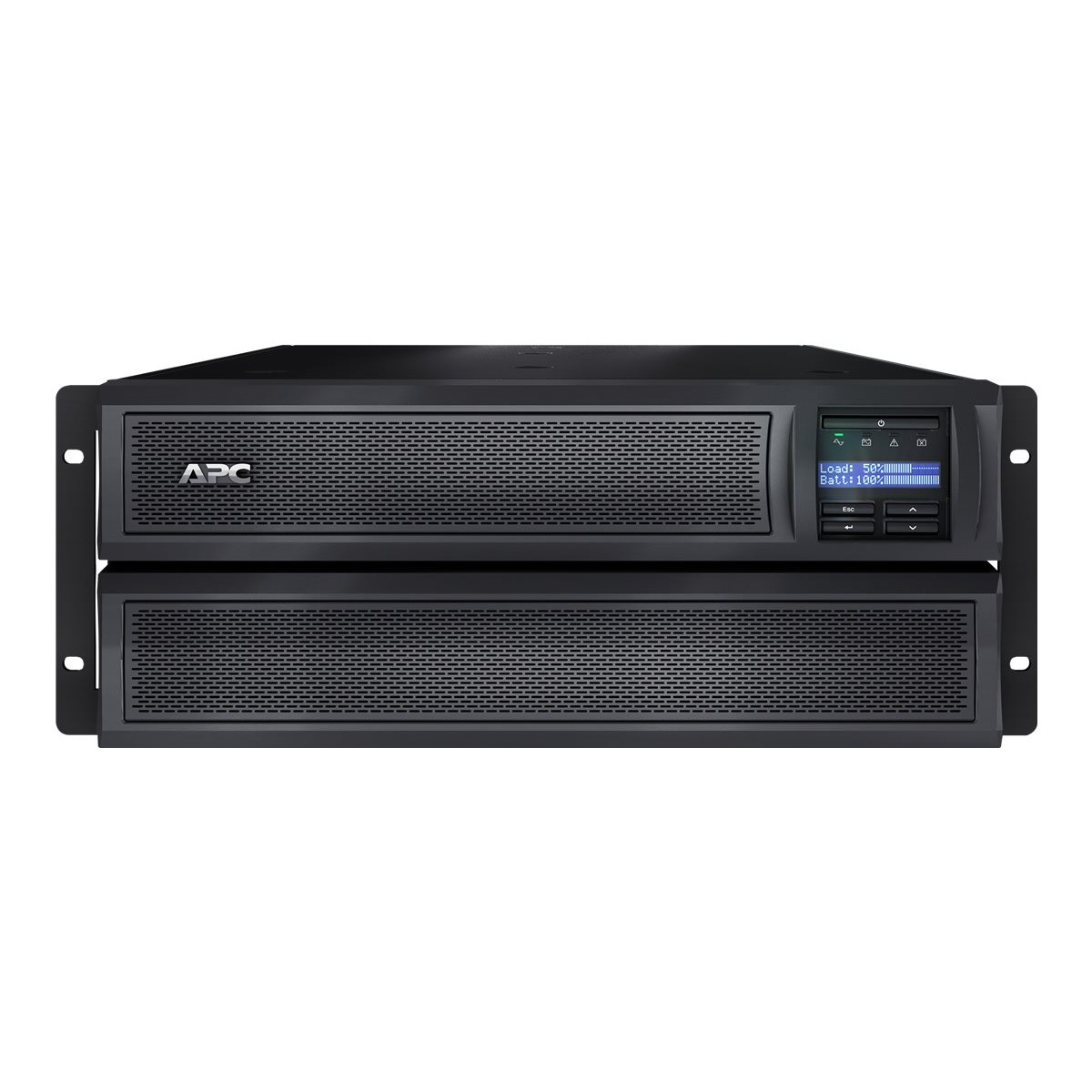 APC Smart-UPS X 2200VA Tower/ Rack-Gehäuse mit geringer Tiefe (Short Depth) LCD 200-240V mit Netzwerkkarte