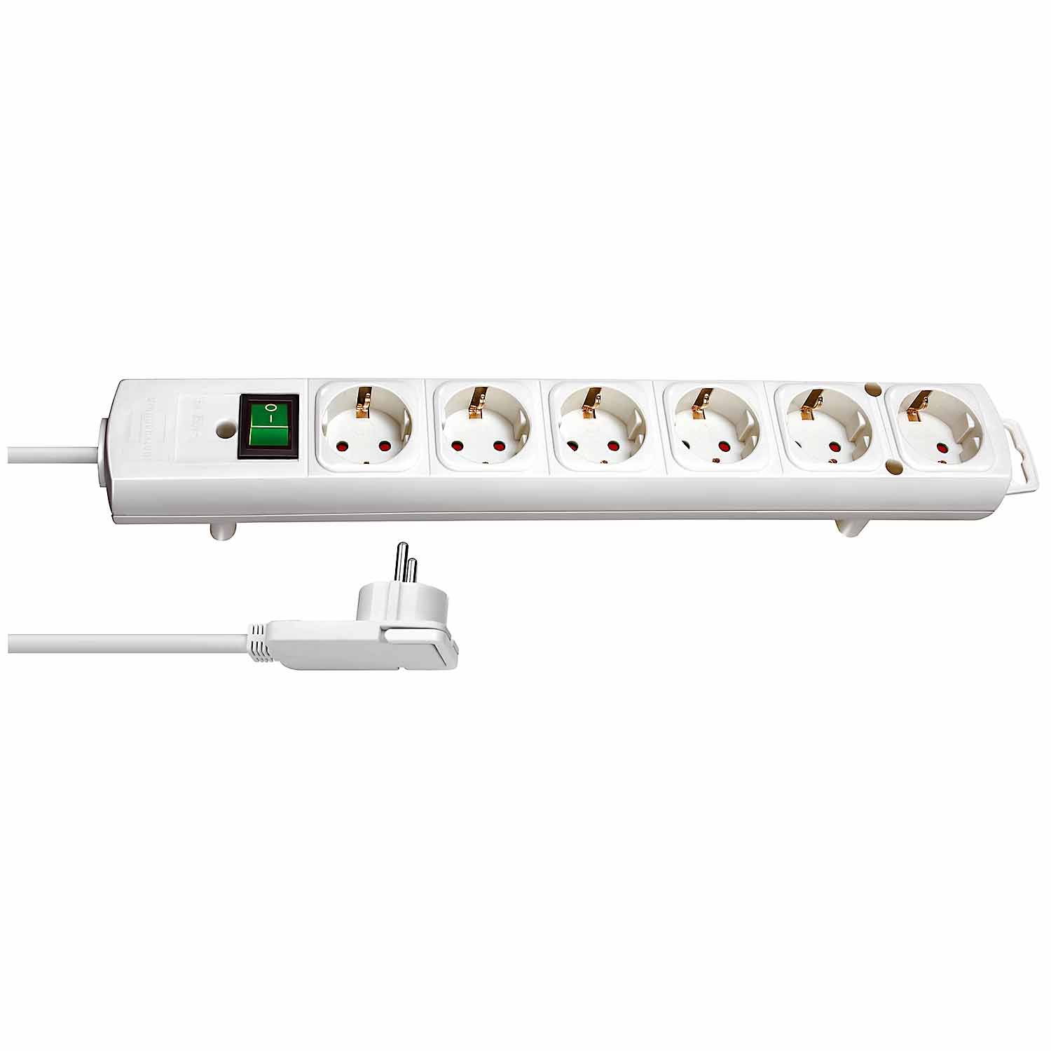 Brennenstuhl Comfort-Line Plus 6-fach Steckdosenleiste 2m weiß