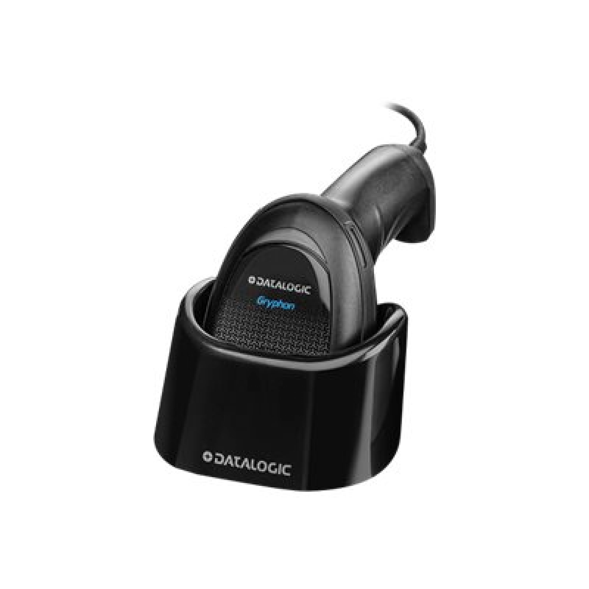 Datalogic Gryphon I GD4520 2D Barcode-Scanner Kit schwarz
