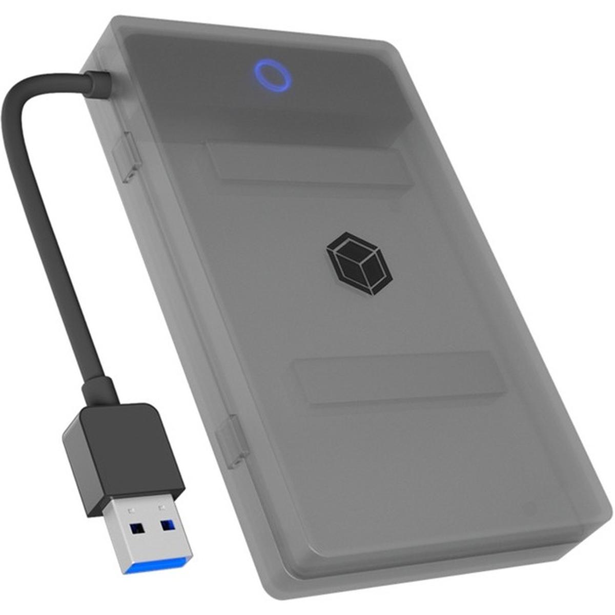 ICY BOX IB-AC603b-U3 SATA III zu USB 3.2 Gen 1 Adapter für 2,5 Zoll Festplatten
