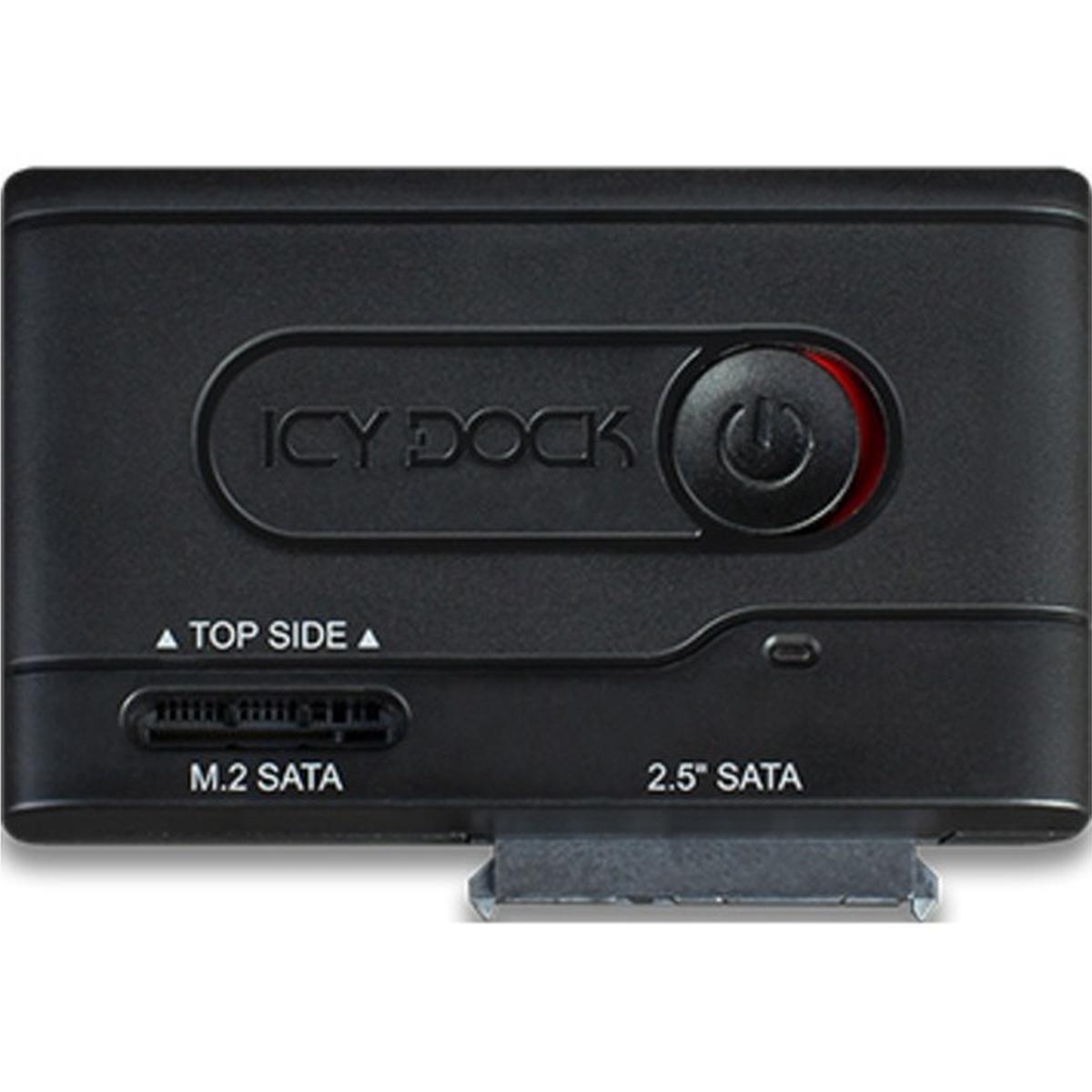 ICY DOCK EZ-Adapter MB031U-1SMB 2,5 Zoll SATA/M.2 SSD auf USB 3.2 Gen1 Adapter
