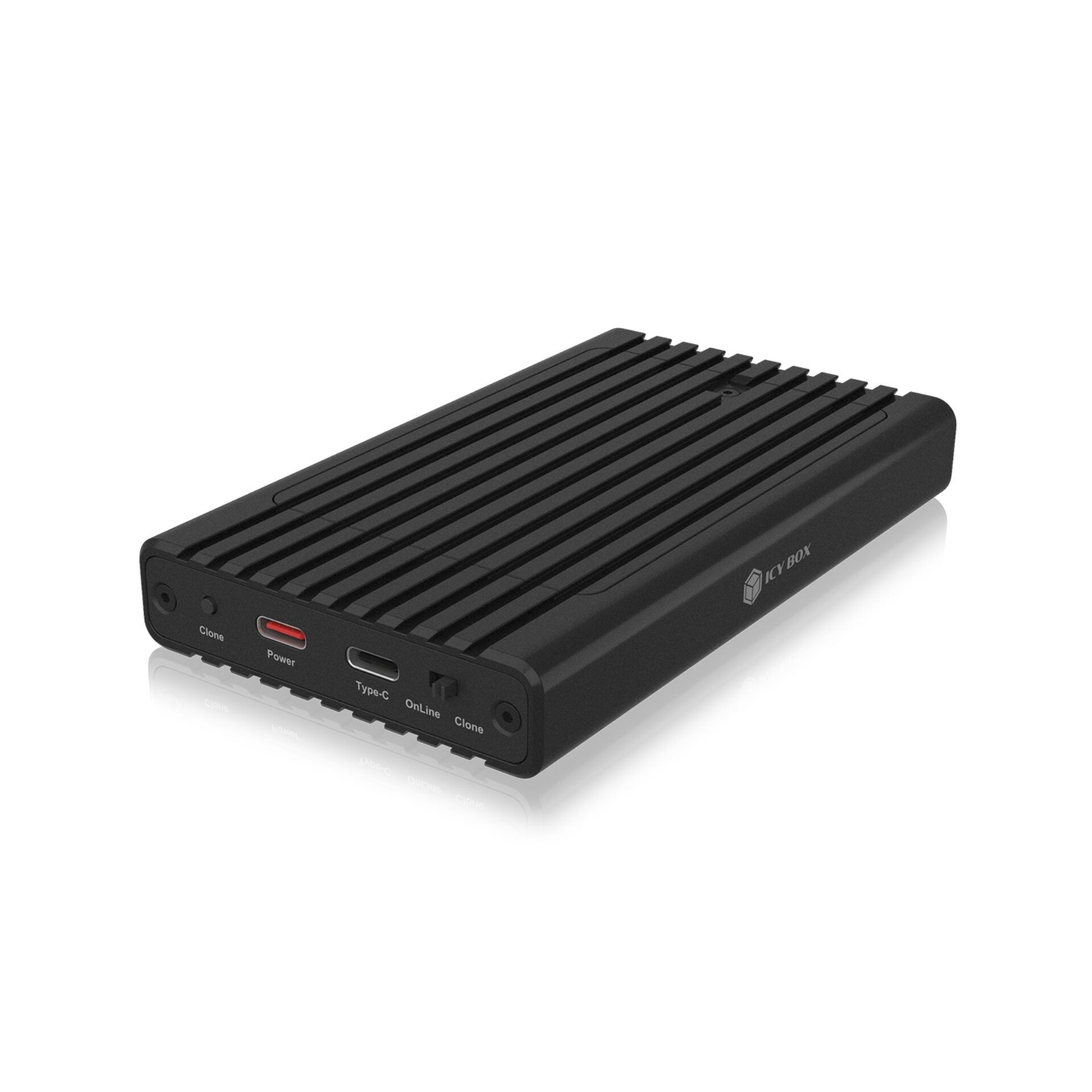 ICY BOX IB-2817MCL-C31 M.2 NVMe SSD Dockingstation mit Klonfunktion