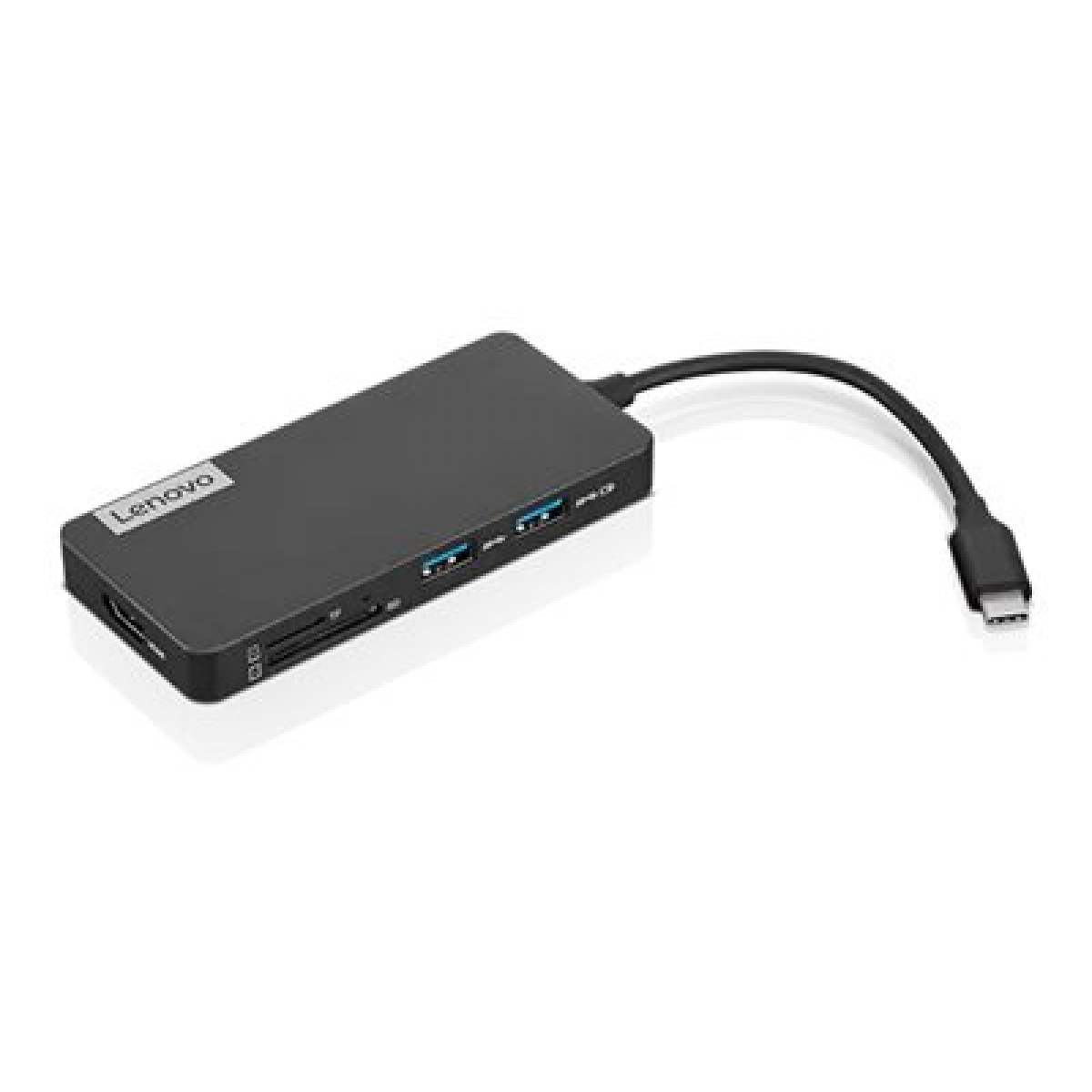 Lenovo USB-C 7-in-1 Hub eisengrau