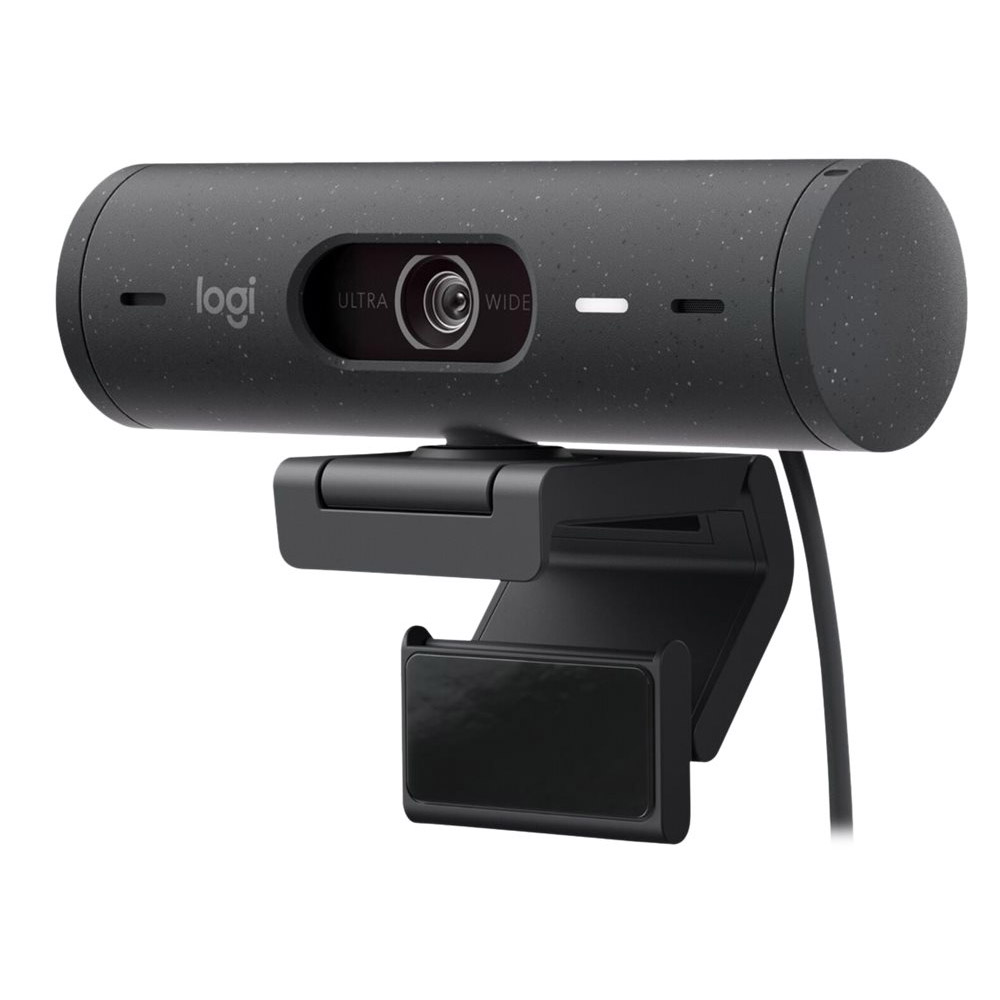 Logitech Brio 500 Full-HD-Webcam mit Auto-Lichtkorrektur