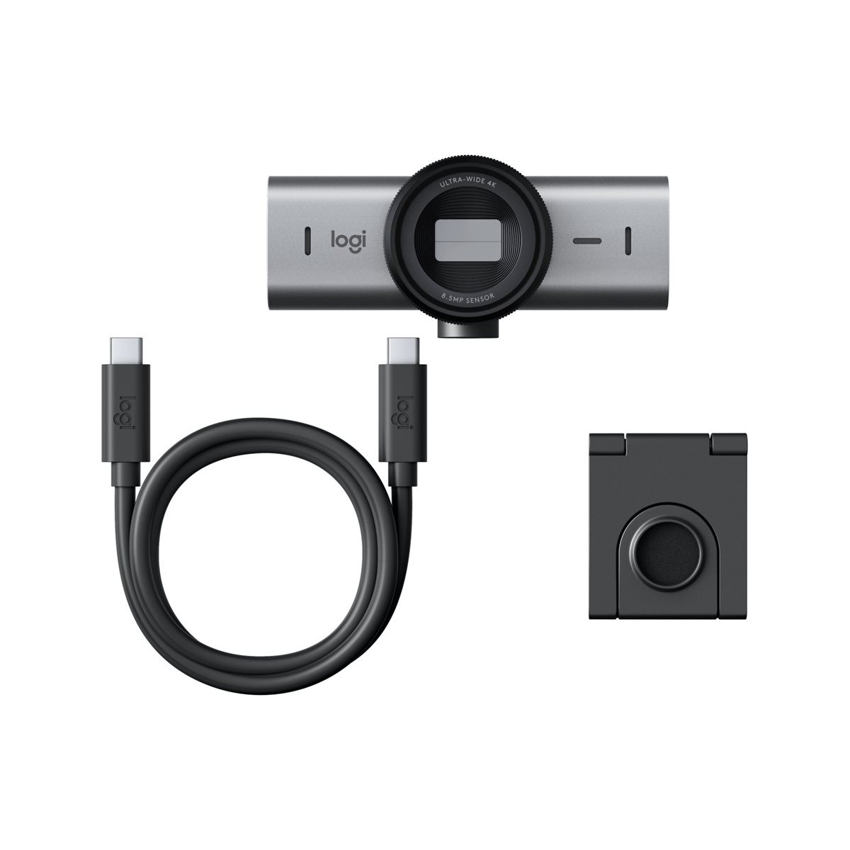 Logitech MX Brio 705 for Business 4K-Webcam mit automatischer Belichtungskorrektur schwarz