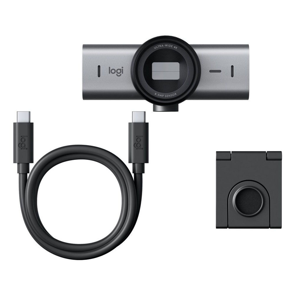 Logitech MX Brio 4K Webcam hellgrau (2.Wahl)