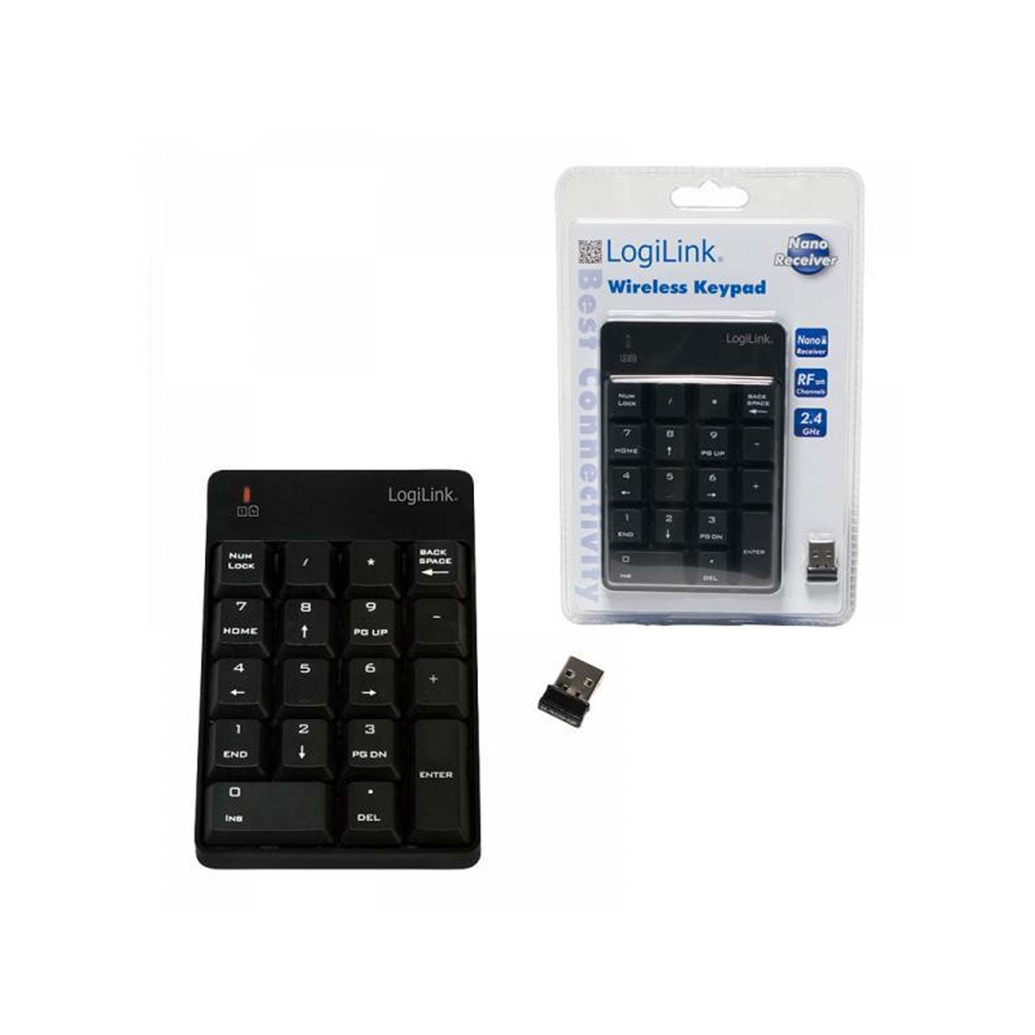 LogiLink ID0120 Kabelloses Ziffernblock