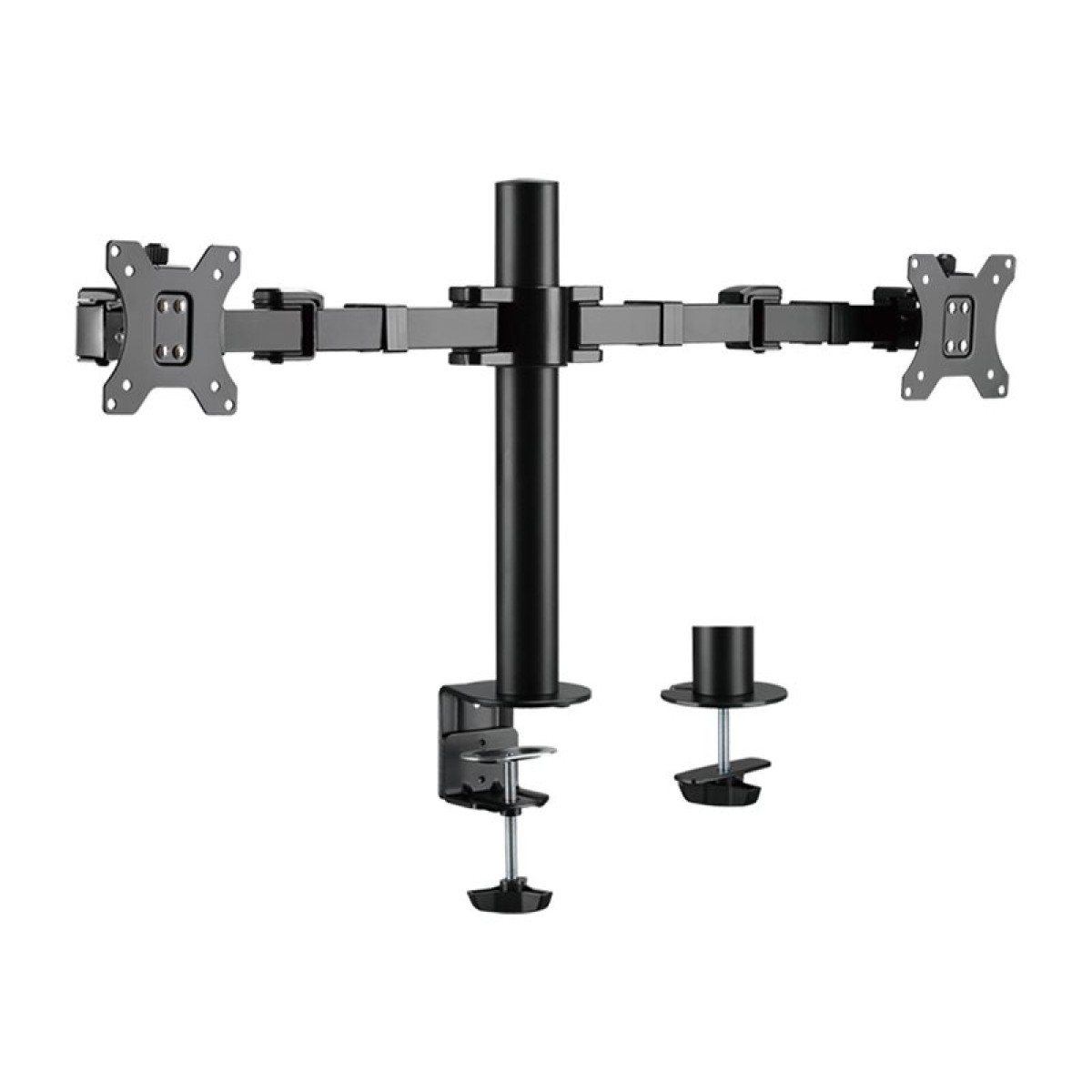 LogiLink BP0106 Monitorhalterung für 2 Displays 43,2-81,3 cm (17-32 Zoll) schwarz