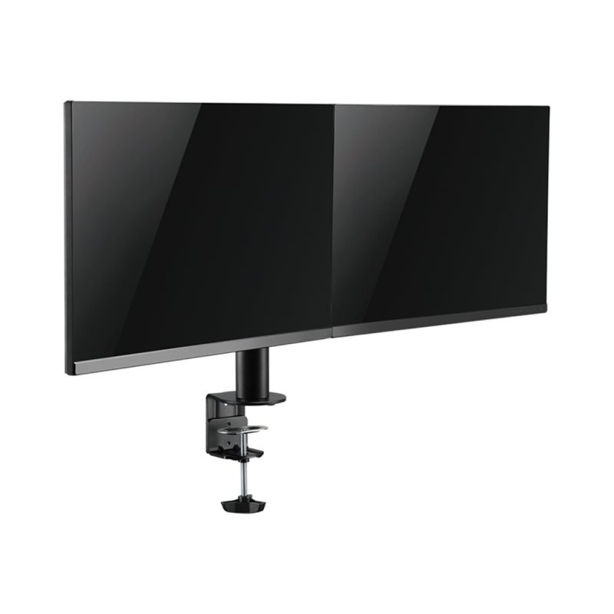 LogiLink BP0106 Monitorhalterung für 2 Displays 43,2-81,3 cm (17-32 Zoll) schwarz