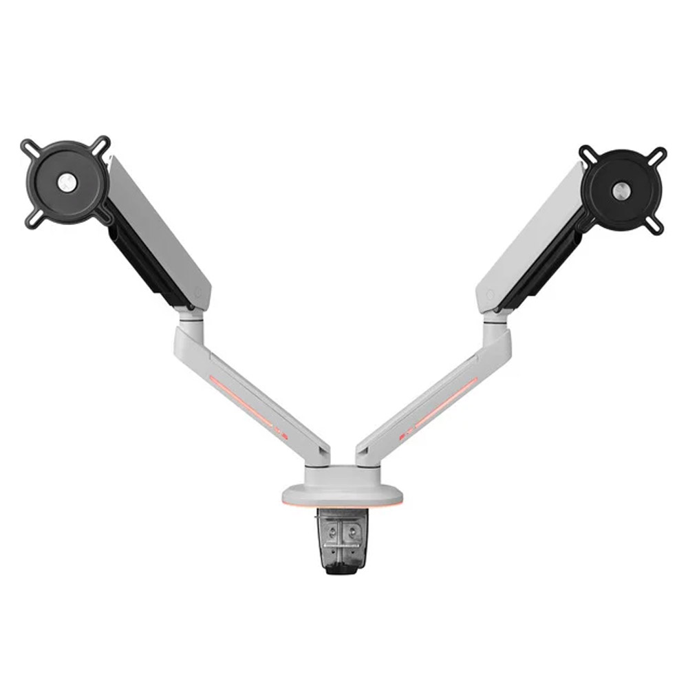 One for All DM8220 Dual-Monitorarm weiß