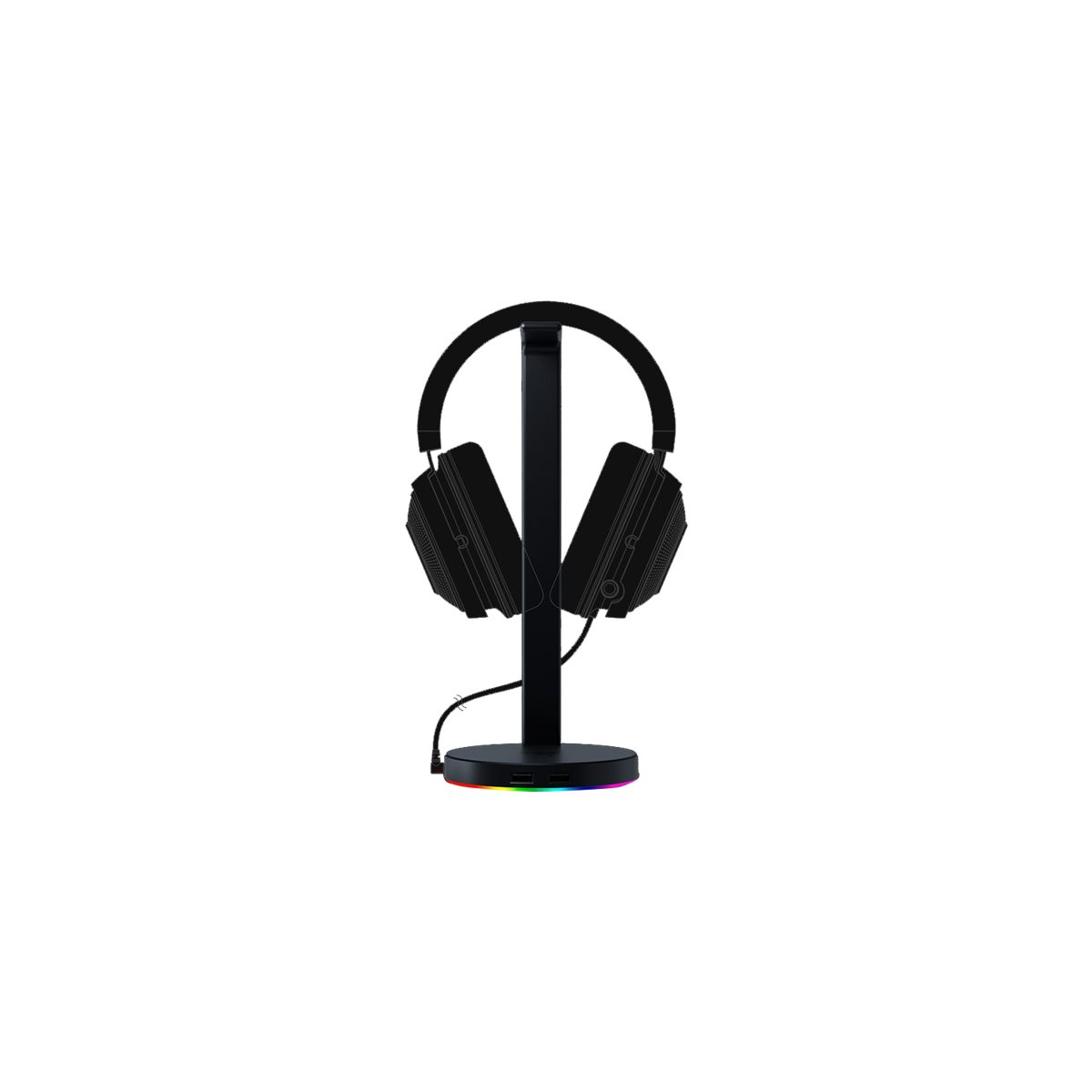 Razer Base Station V2 Chroma Headset-Ständer schwarz