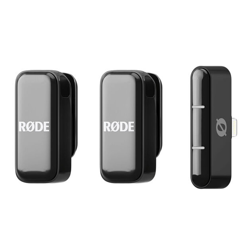 RODE Wireless Micro Drahtloses Mikrofon Lightning schwarz (2.Wahl)