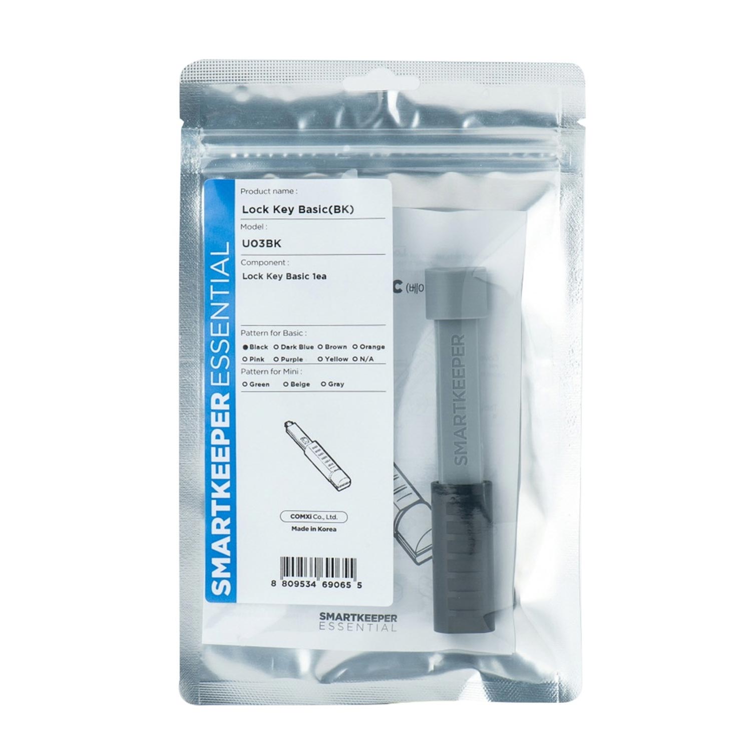 SmartKeeper U03BK Schlüssel Basic schwarz